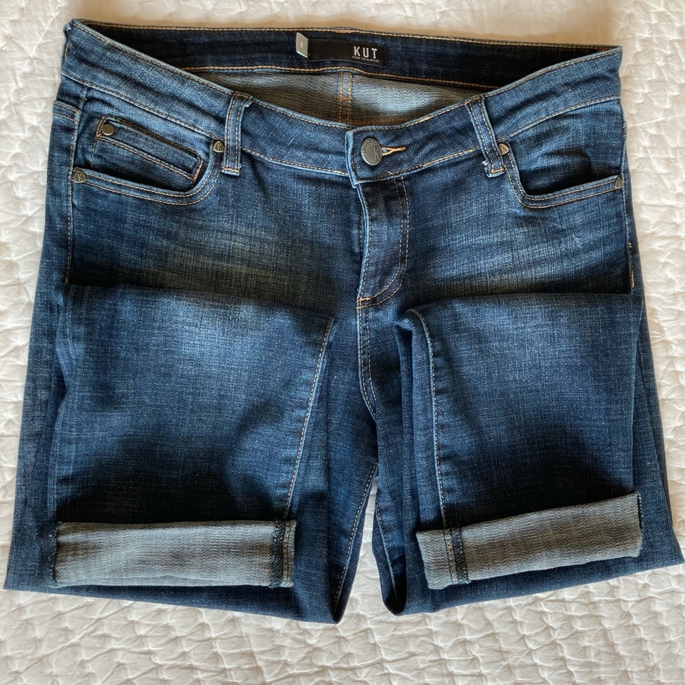 Kut from the Kloth Catherine Boyfriend Jeans size 8